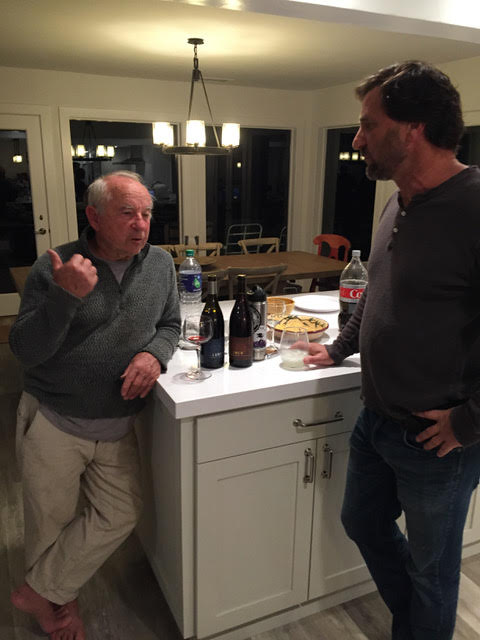 Will Henry and Yvon Chouinard talk shop over a glass of Lumen (January 2019)
