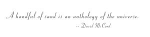 quote from David McCord